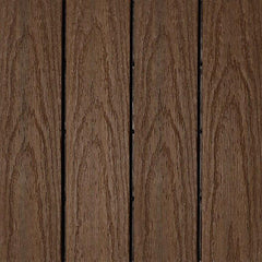 Interlocking Deck Tiles - Composite QuickDeck HD - Walnut Naturale
