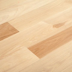 Hickory Unfinished Solid Hardwood Flooring - Select & Better / 7"