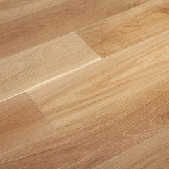 Artisan Brushed Oak Engineered Hardwood Flooring - 3mm Flint White