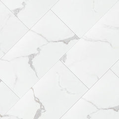 Exquisite Rigidcore Stone-Look Luxury Vinyl Tile Planks - Marble Calacatta