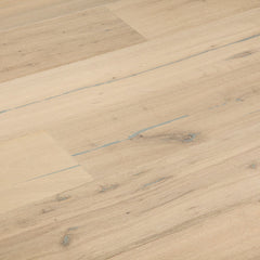Artisan Brushed Oak Engineered Hardwood Flooring - 2.5mm Saddle