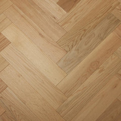 Oak Herringbone Engineered Hardwood Flooring - Red Oak Natural