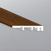 Vinyl Moldings - Lakeshore - Aged Walnut