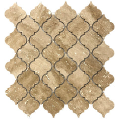 Patara - Mesh Mosaic Tile Collection - Casablanca Pattern - Honed and Filled