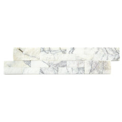 Natural Marble Ledger Panel Collection - Honed / New York 3D Ledger Panel 6" x 24" - Honed