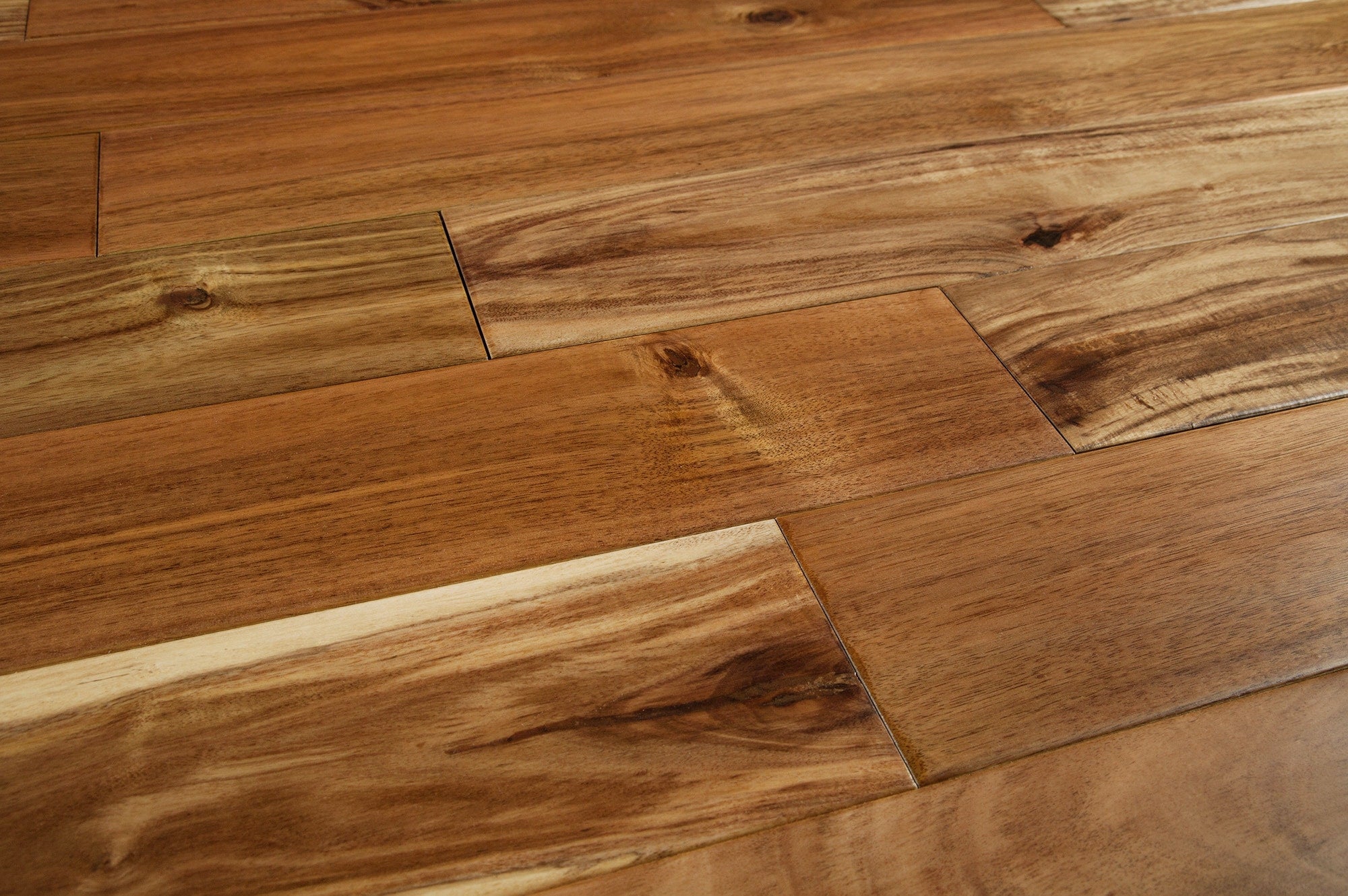 Tropical Handscraped Acacia Solid Hardwood Flooring - Acacia