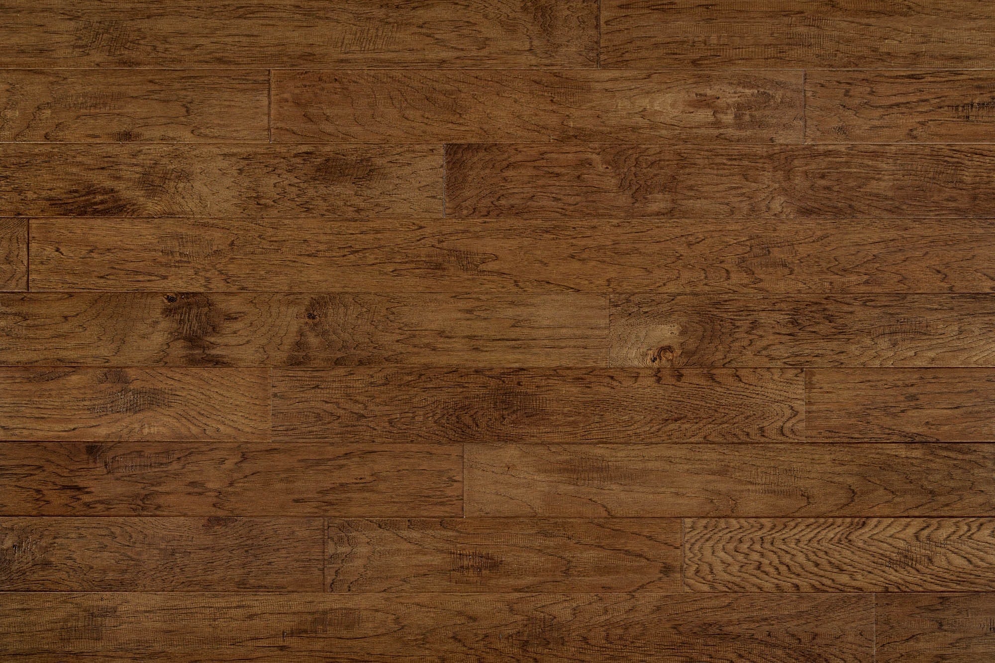 Handscraped Engineered Hardwood Flooring - Hickory - Charlotte