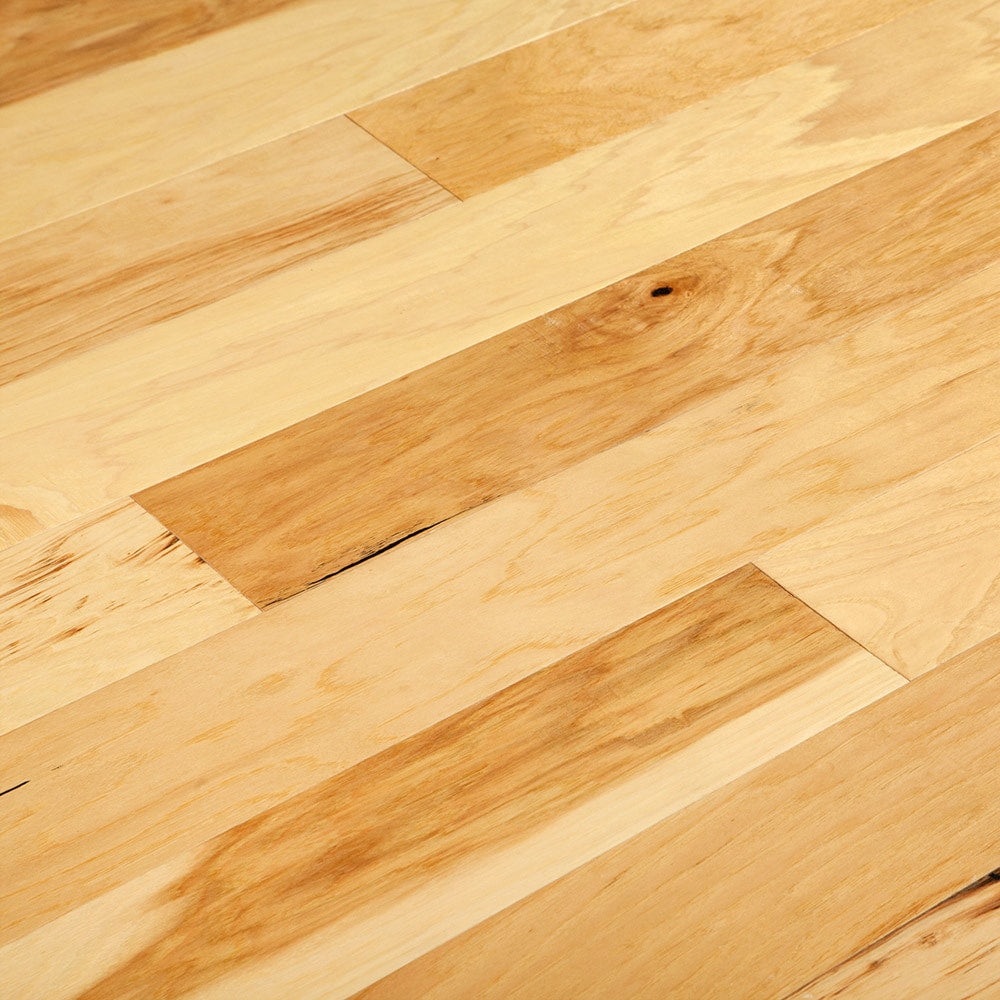 Handscraped Engineered Hardwood Flooring - Hickory - Natural