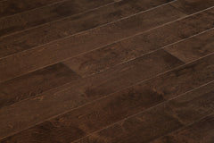 Old West Handscraped Maple Engineered Hardwood Flooring - Maple - Latte