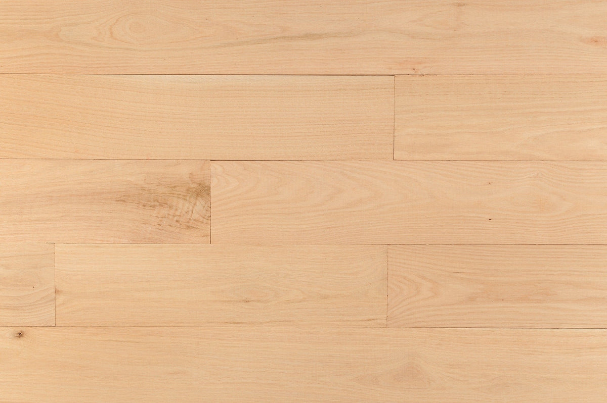 Tungston Unfinished Oak Solid Hardwood Flooring - White Oak - Euro Character / 4"