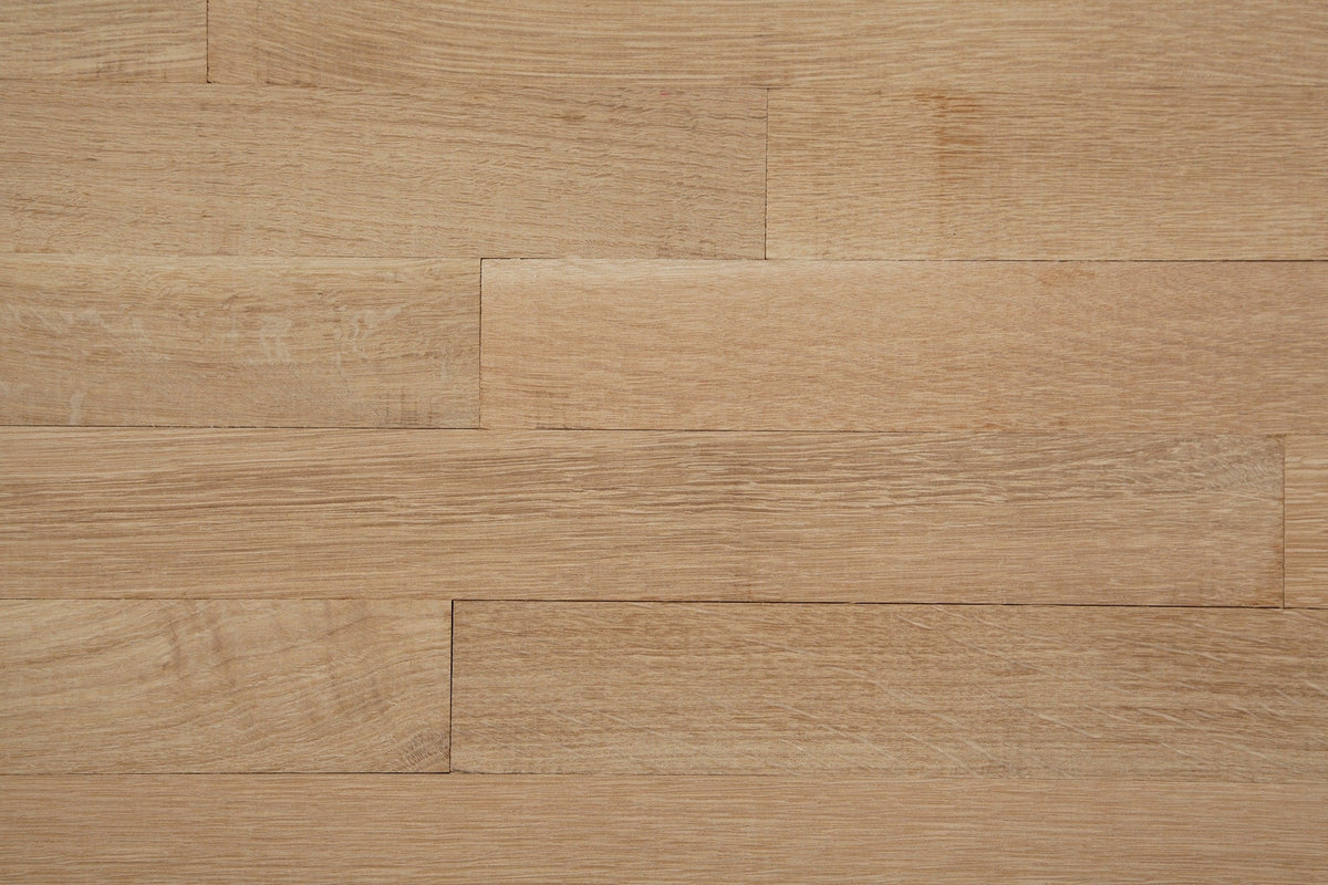 White Oak Unfinished Rift & Quartered Solid Hardwood Flooring - Select & Better / 3"