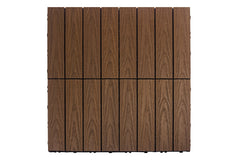 Interlocking Deck Tiles - Composite QuickDeck HD - Ipe Naturale