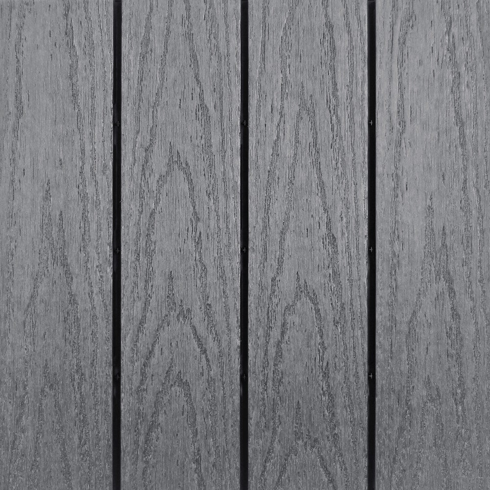 Interlocking Deck Tiles - Composite QuickDeck HD - Light Gray Naturale