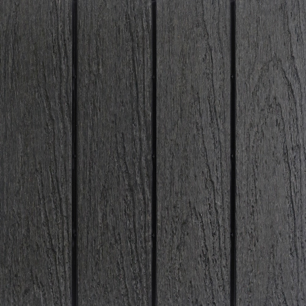 Interlocking Deck Tiles - Composite QuickDeck HD - Charcoal Naturale
