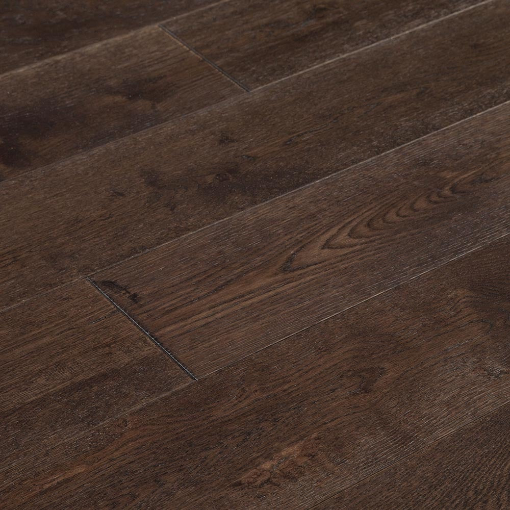 Baltic Oak Engineered Hardwood Flooring - Black Chocolate