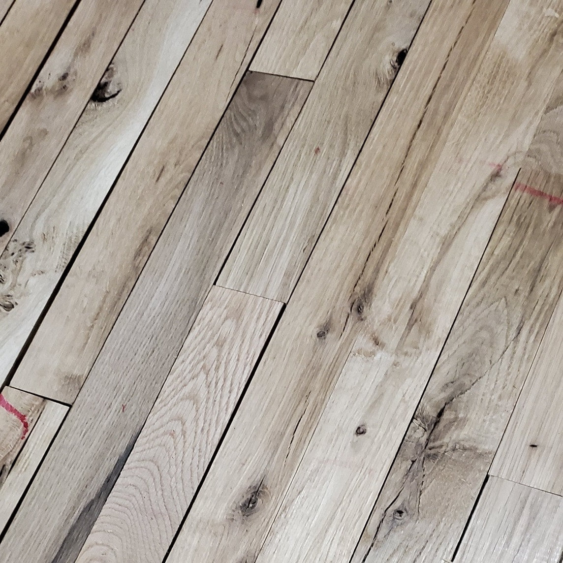 Rustic Unfinished Solid Hardwood Flooring - Limited