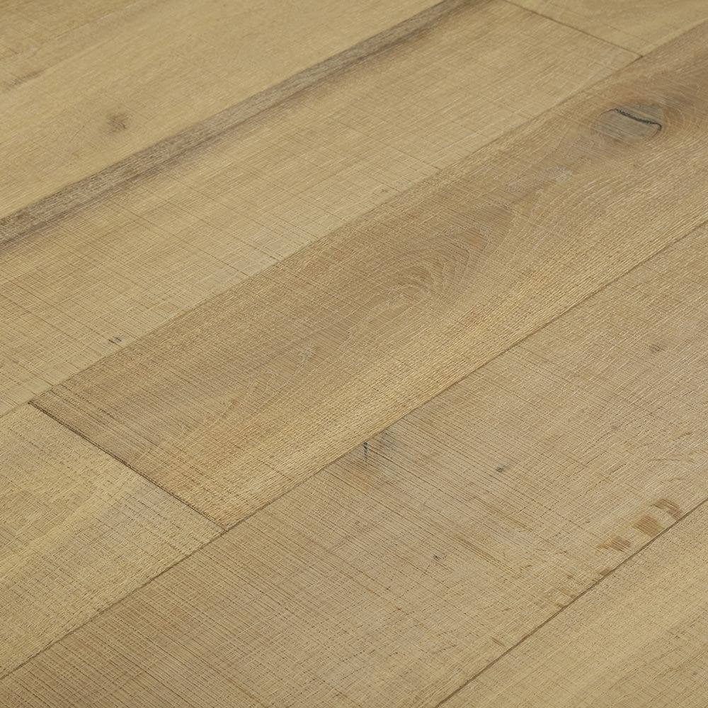 Whitewash European Oak Engineered Hardwood Flooring - 4mm Robin Bandsawn