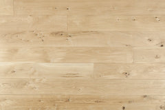 Live Sawn Solid White Oak Unfinished Hardwood Flooring - 7"
