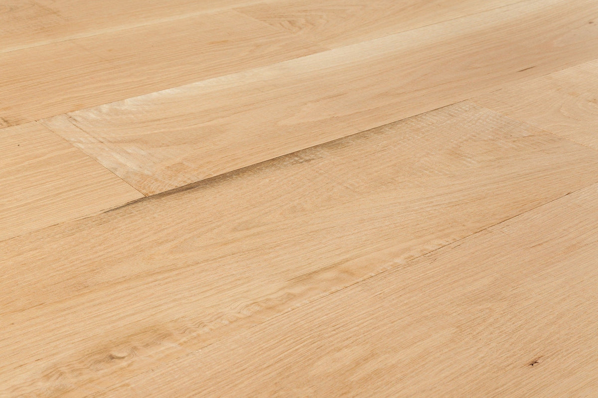 American Domestic 4mm Unfinished Engineered Hardwood Flooring - White Oak / Euro Character / 8" x 5/8"