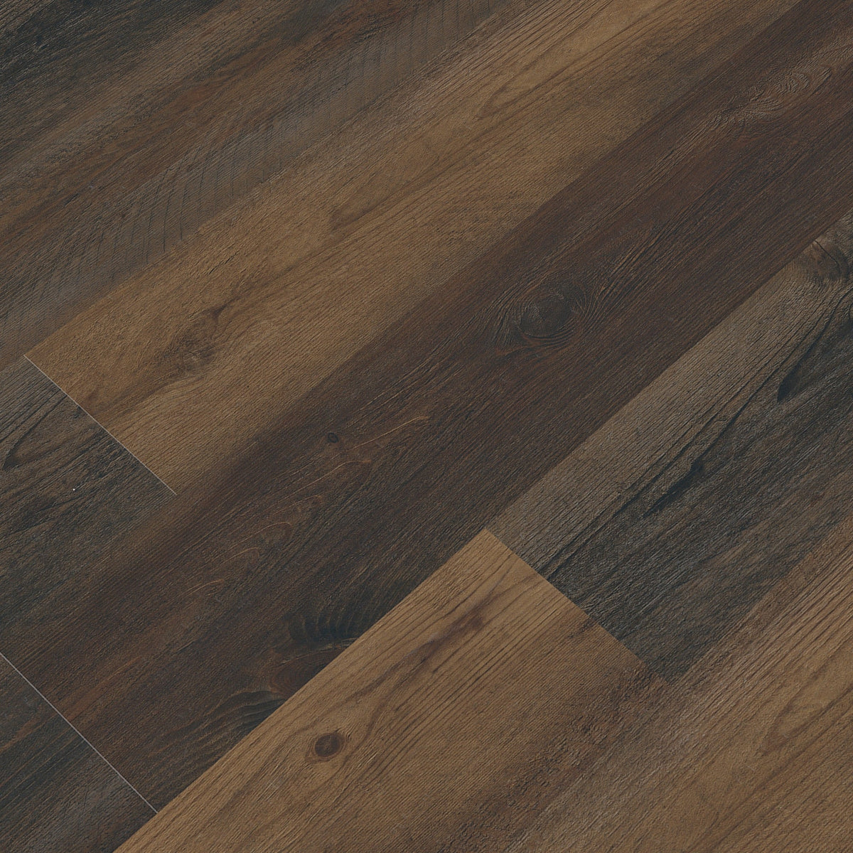 Redondo 5mm Rigid Core Click Lock Luxury Vinyl Flooring - Seasoned Cherry