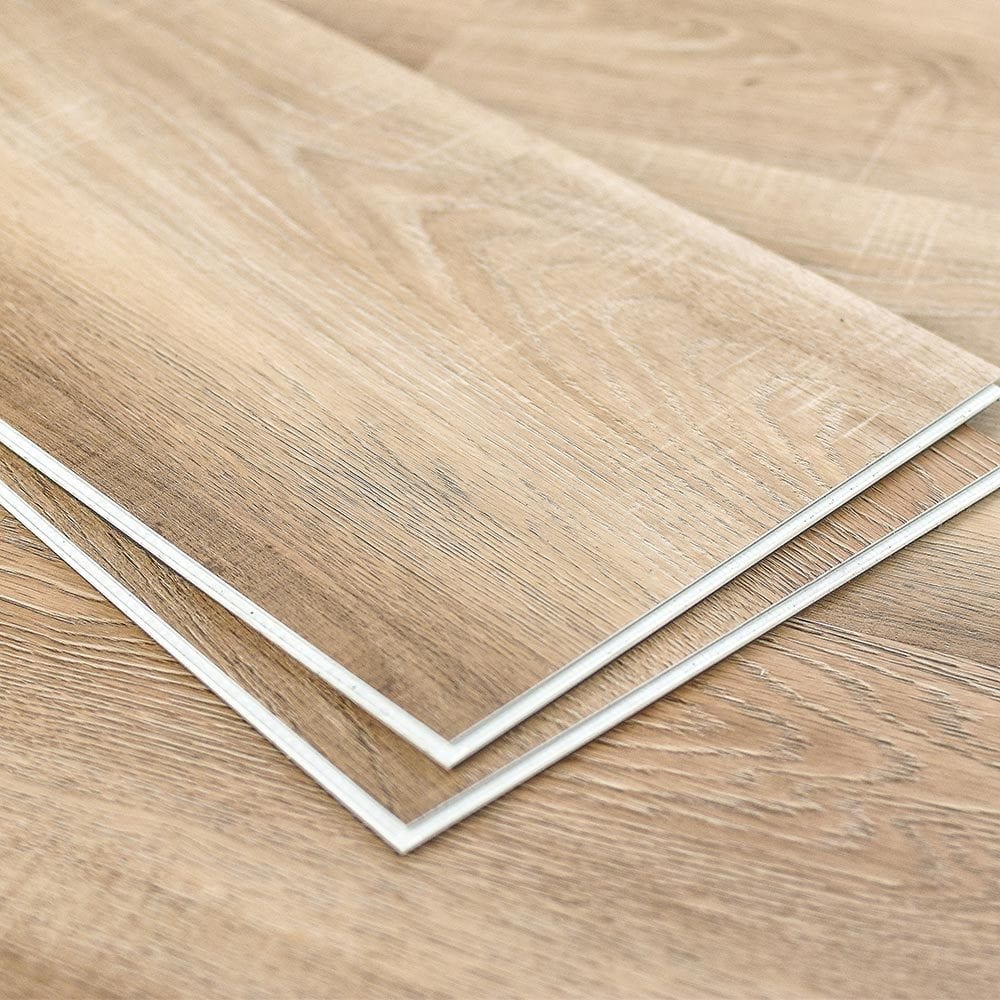 Omnia XL 7mm Rigid Core Click Lock Luxury Vinyl Plank Flooring - Maison Tan