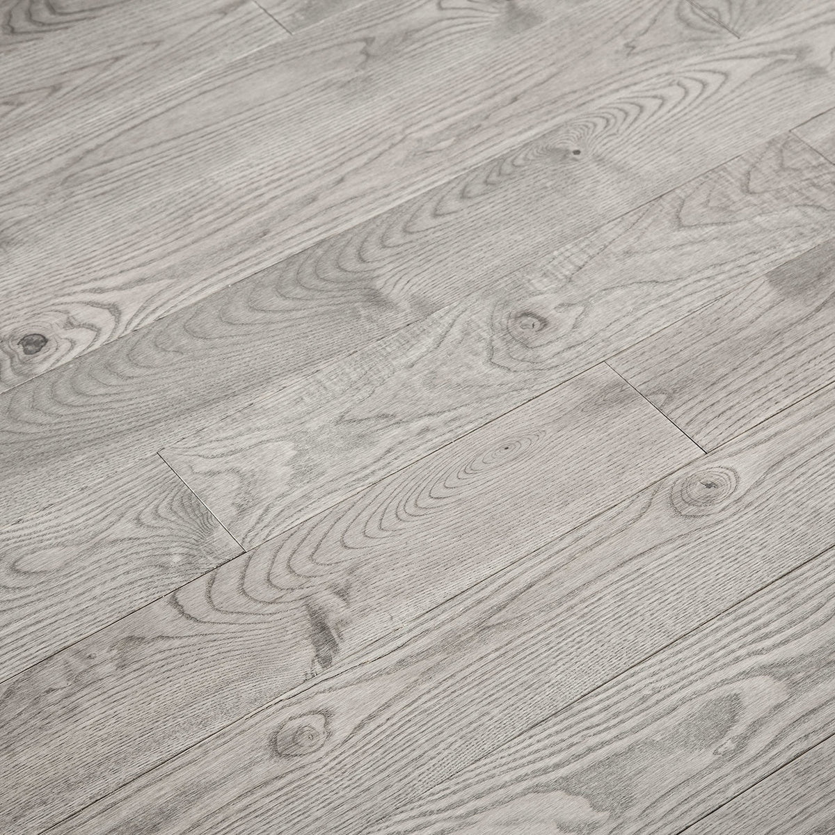 Jasper Canada Ash Solid Hardwood Flooring - Pearl / Wirebrushed