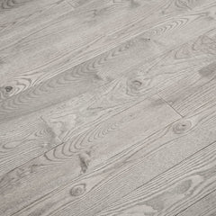 Jasper Canada Ash Solid Hardwood Flooring - Pearl / Wirebrushed