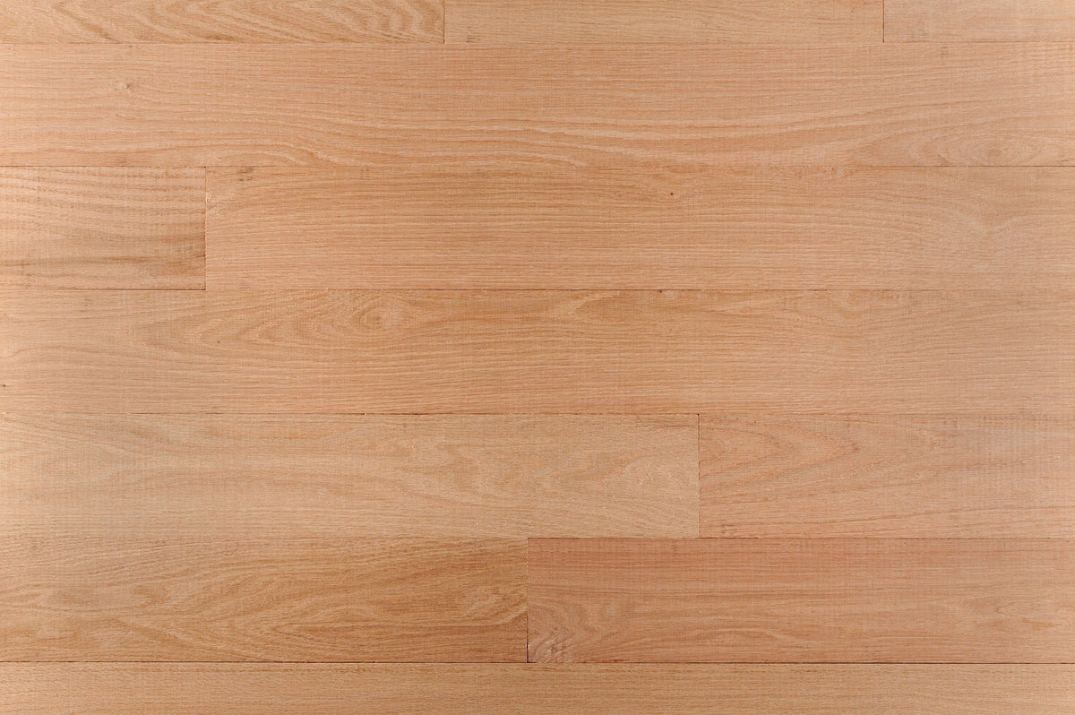 Tungston Unfinished Oak Hardwood Flooring - White Oak / Select & Better / 4" / Full Pallet
