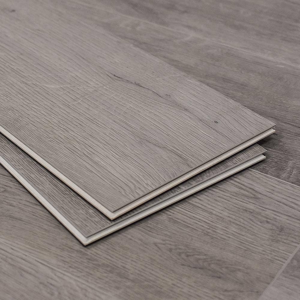 Meraki 7mm Rigid Core Click Lock Luxury Vinyl Flooring - Tranquil Grey