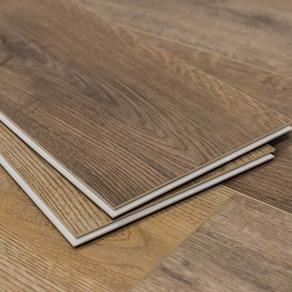 Meraki 7mm Rigid Core Click Lock Luxury Vinyl Flooring - Crowned Hazel