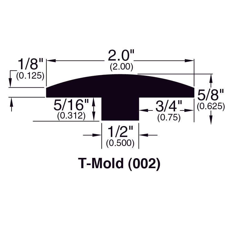 Unfinished Hardwood Moldings - Pecan/Hickory
