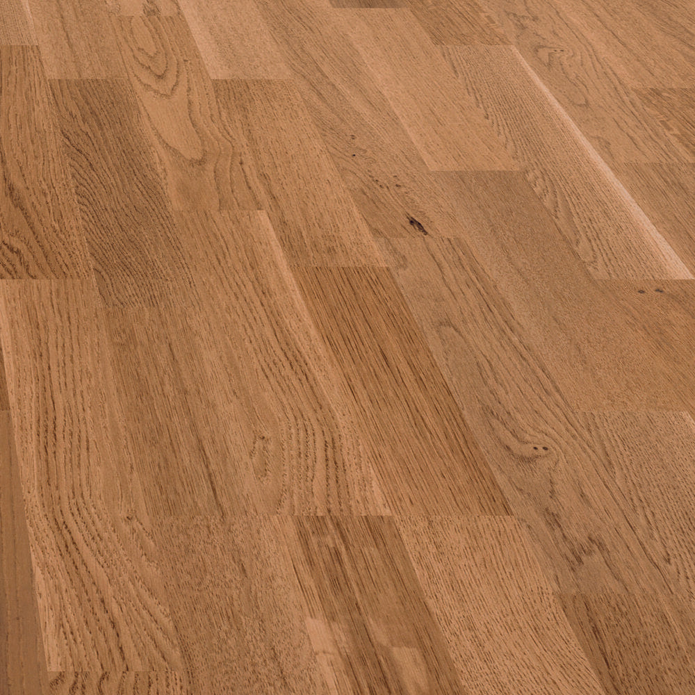 Coastal Square-Edge Engineered Hardwood Flooring - Amber