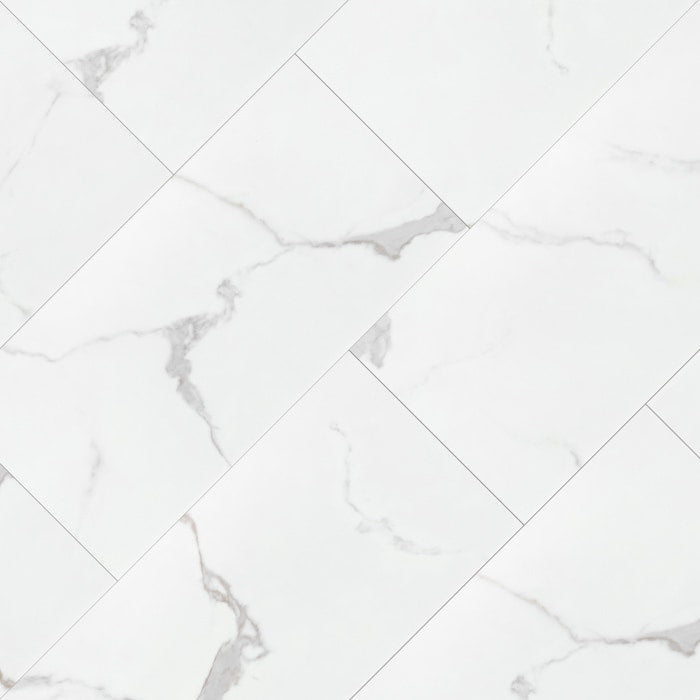 Exquisite Rigidcore Stone-Look Luxury Vinyl Tile Planks - Marble Calacatta
