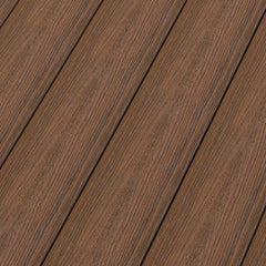 Dura-Shield Ultratex Composite Decking - Leather Brown / Solid Grooved Edged (Empress) / 8 ft.
