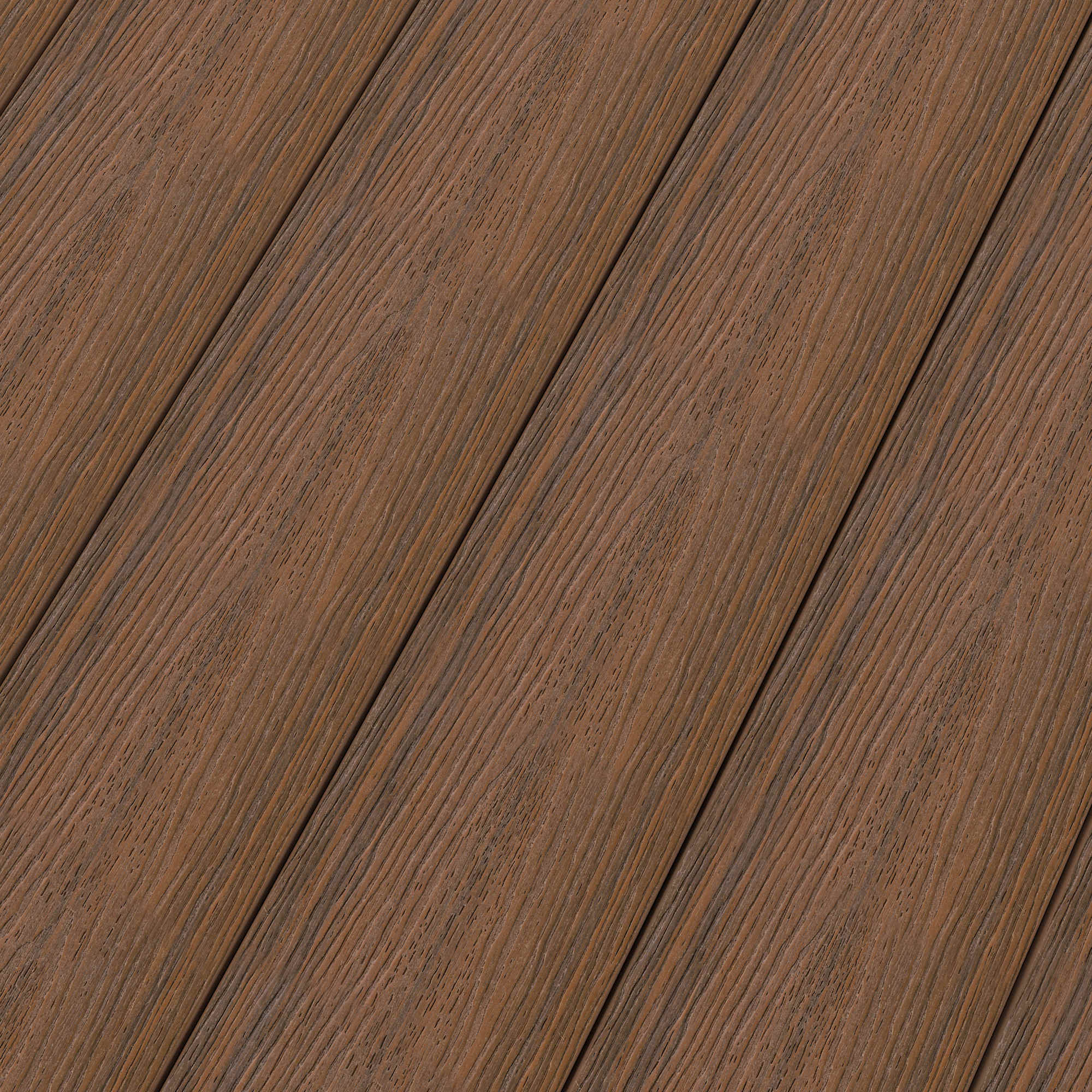 Dura-Shield Ultratex Composite Decking - Leather Brown / Solid Square Edged / 16 ft.