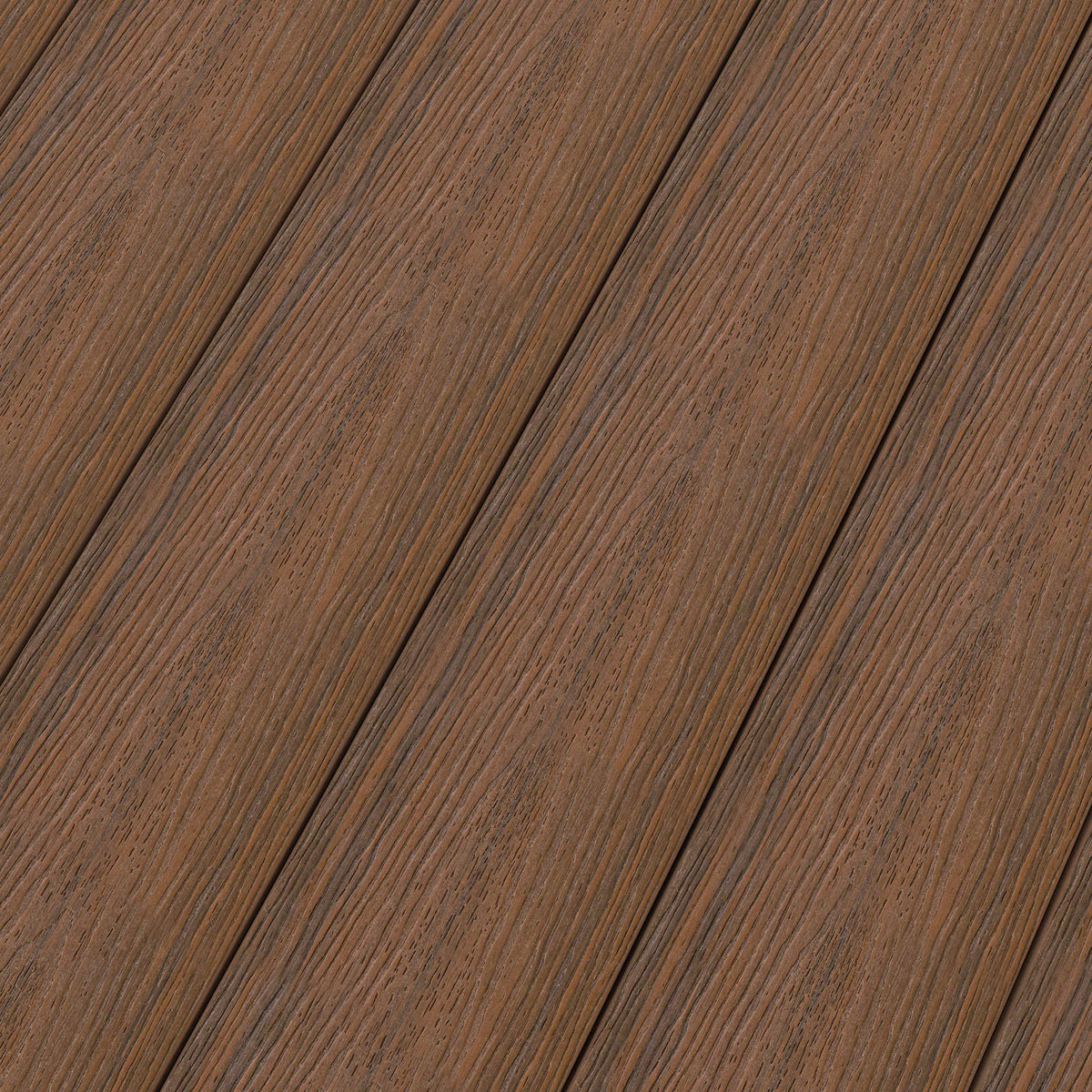 Dura-Shield Ultratex Composite Decking - Leather Brown / Solid Square Edged / 16 ft.