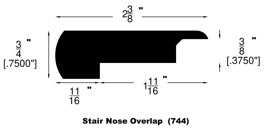 Laminate Moldings - Victoria - Light Roast