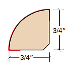 Vinyl Moldings - Summit - Peak